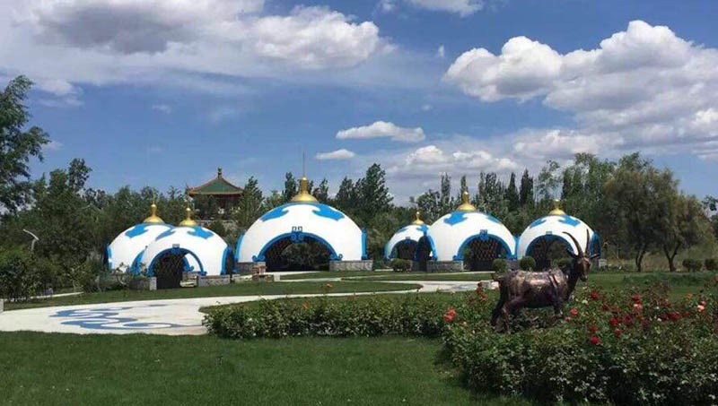 Catering yurt manufacturers offer 5M diameter
